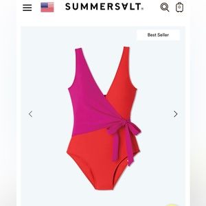Summersalt Bathing suit- Wrap One Piece